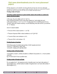 Visit for More Placement Papers