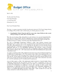 1 May 18, 2021 the Honorable Darrell Clarke