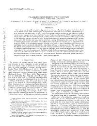 Polarization Measurements of Hot Dust Stars and the Local Interstellar
