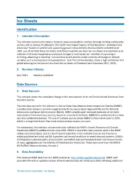 Technical Documentation: Ice Sheets 1 Monthly Resolution and Data Points Through the End of 2018