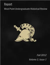 Report, Volume 3, Issue 1