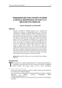 4. Terrorism and the Concept of Jihad