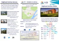 Highland-Archive-Centre-Leaflet.Pdf