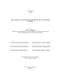 A Dissertation Entitled Characterization of the Anti-Obesity and Anti-Adipogenic Effects of the Limonoid Prieurianin by Rudel A