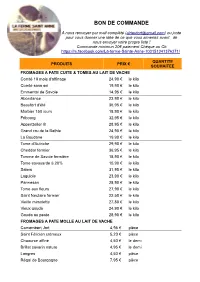 Bon De Commande