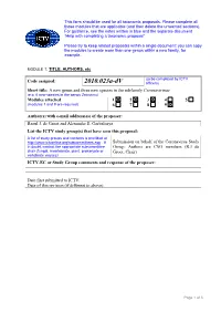 Complete Sections As Applicable