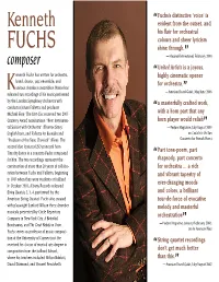 Kenneth Fuchs, Composer