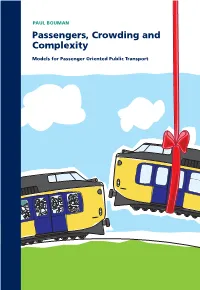 Passengers, Crowding and Complexity