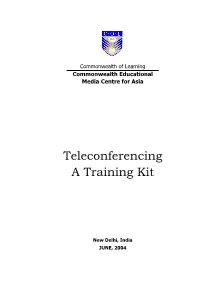 Use of Teleconferencing Facilities, It Would Be Cost Effective to Use the Receiving Facilities Set up by Another Agency