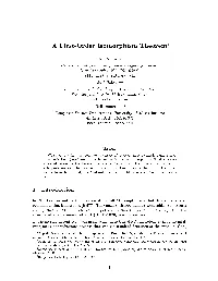 A First-Order Isomorphism Theorem