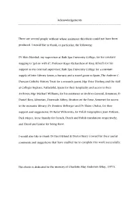 Acknowledgements There Are Several People Without