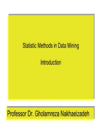 KDD and Data Mining
