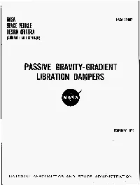 Passive Gravity- Gradient Libration Dampers