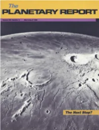 The Planetary Report Have Done an Excellent Job of Bringing the Public