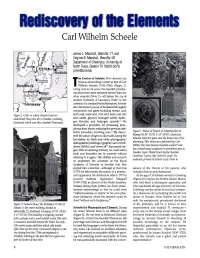 Carl Wilhelm Scheele