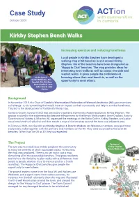Kirkby Stephen Bench Walks