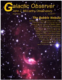 Alactic Observer Gjohn J