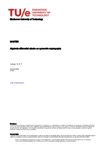 Algebraic Differential Attacks on Symmetric Cryptography