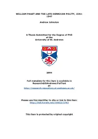 Andrew Johnston Phd Thesis