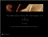Chamber Music Euphoria