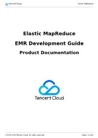 Elastic Mapreduce EMR Development Guide