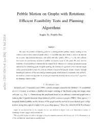 Pebble Motion on Graphs with Rotations: Efficient Feasibility Tests