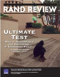 RAND Review (Spring 2005)
