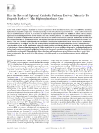 The Diphenylmethane Case