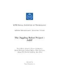 The Juggling Robot Project - Jurp