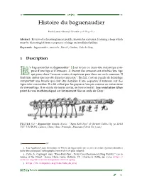 Histoire Du Baguenaudier