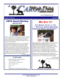 The South Carolina Marsh Tacky Association