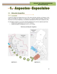 1.1. Ubicación Geográfica