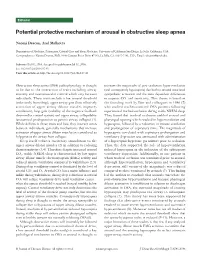 Potential Protective Mechanism of Arousal in Obstructive Sleep Apnea