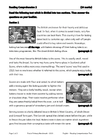 Reading Comprehension 2 (24 Marks) Read the Following Text