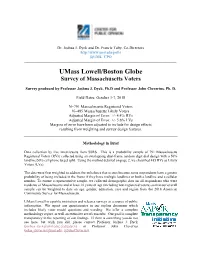 Topline Document Which Includes Likely Voter Model Questions and Wording