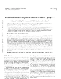 Wide-Field Kinematics of Globular Clusters in the Leo I Group