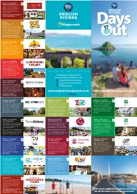 English Riviera Days out Leaflet
