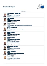 List of Members