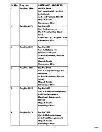Magadi-Taluk Ramanagar Dist  2 Reg No.2671 Reg No.2671 Shri R