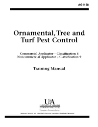 Ornamental,Tree and Turf Pest Control