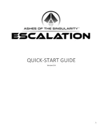 QUICK-START GUIDE Version 2.0
