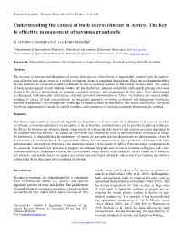Understanding the Causes of Bush Encroachment in Africa: the Key to Effective Management of Savanna Grasslands