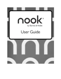 Barnes & Noble NOOK User Guide