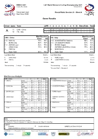 Game Results