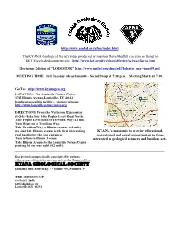 Kyana Events -- Members Only! Rhabdosomes Including the Sicula and Spinose Thecae