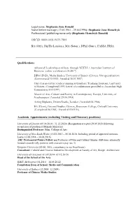 Qualifications Advanced Leadership Certificate Through NEELI / Australian Institute of Business