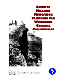 A Guide to Hazard Mitigation Planning for Wisconsin Coastal Communities
