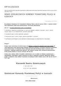 KPP W Łosicach