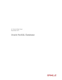 Oracle Nosql Database
