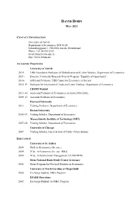 CV David Dorn.Pdf